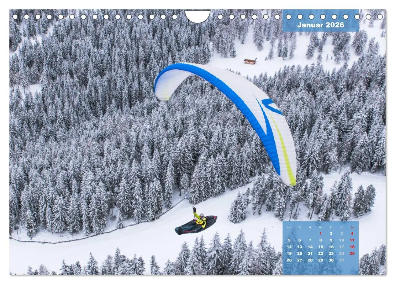 Bild: 9783457754276 | Paragliding - Aufbruch zu neuen Höhenflügen (Wandkalender 2026 DIN...