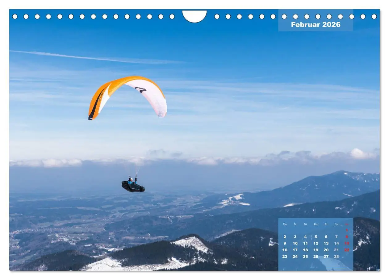 Bild: 9783457754276 | Paragliding - Aufbruch zu neuen Höhenflügen (Wandkalender 2026 DIN...