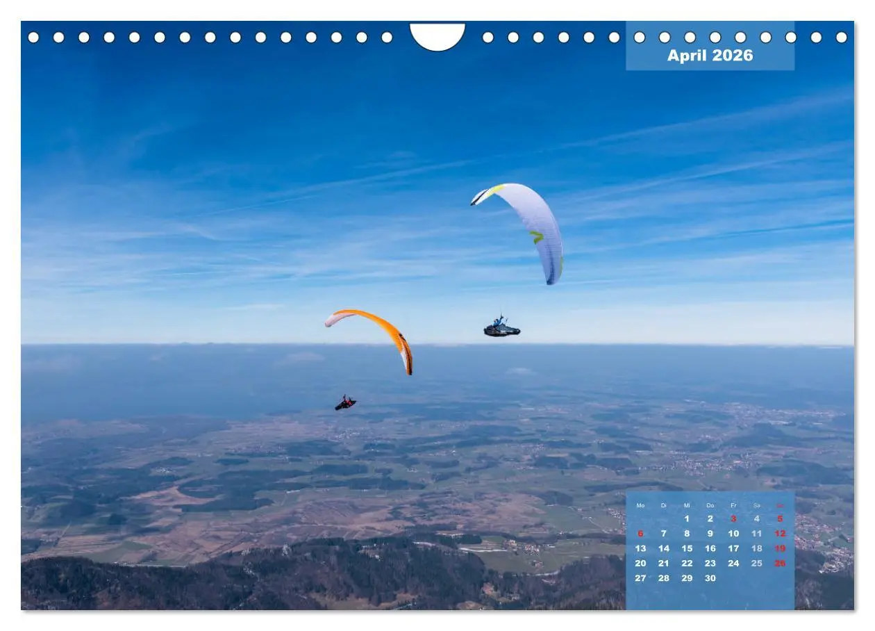 Bild: 9783457754276 | Paragliding - Aufbruch zu neuen Höhenflügen (Wandkalender 2026 DIN...