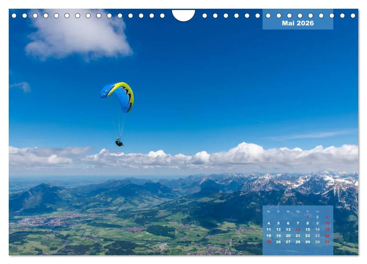 Bild: 9783457754276 | Paragliding - Aufbruch zu neuen Höhenflügen (Wandkalender 2026 DIN...