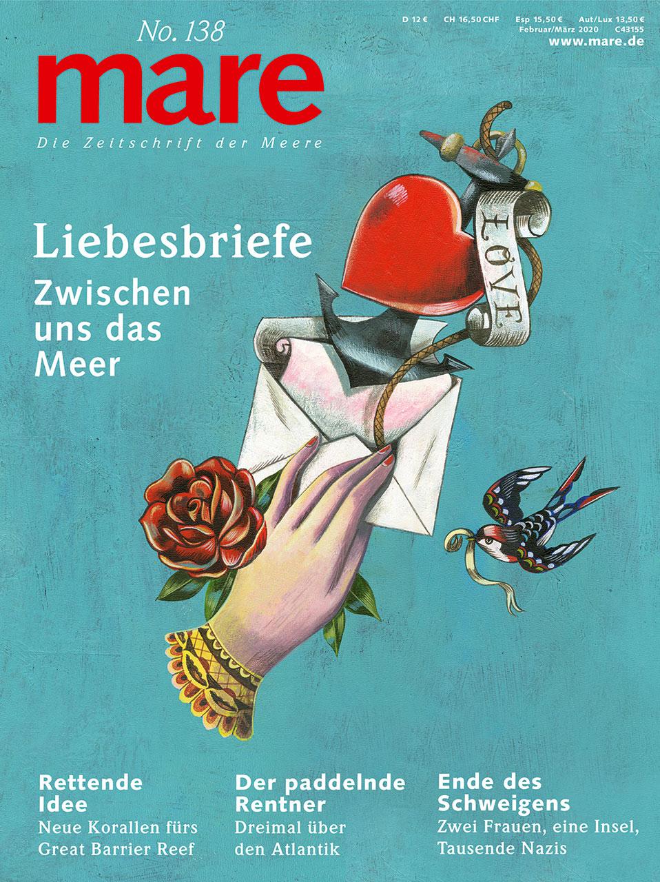 Cover: 9783866484276 | mare 138 - Liebesbriefe | Nikolaus K. Gelpke | Taschenbuch | 130 S.