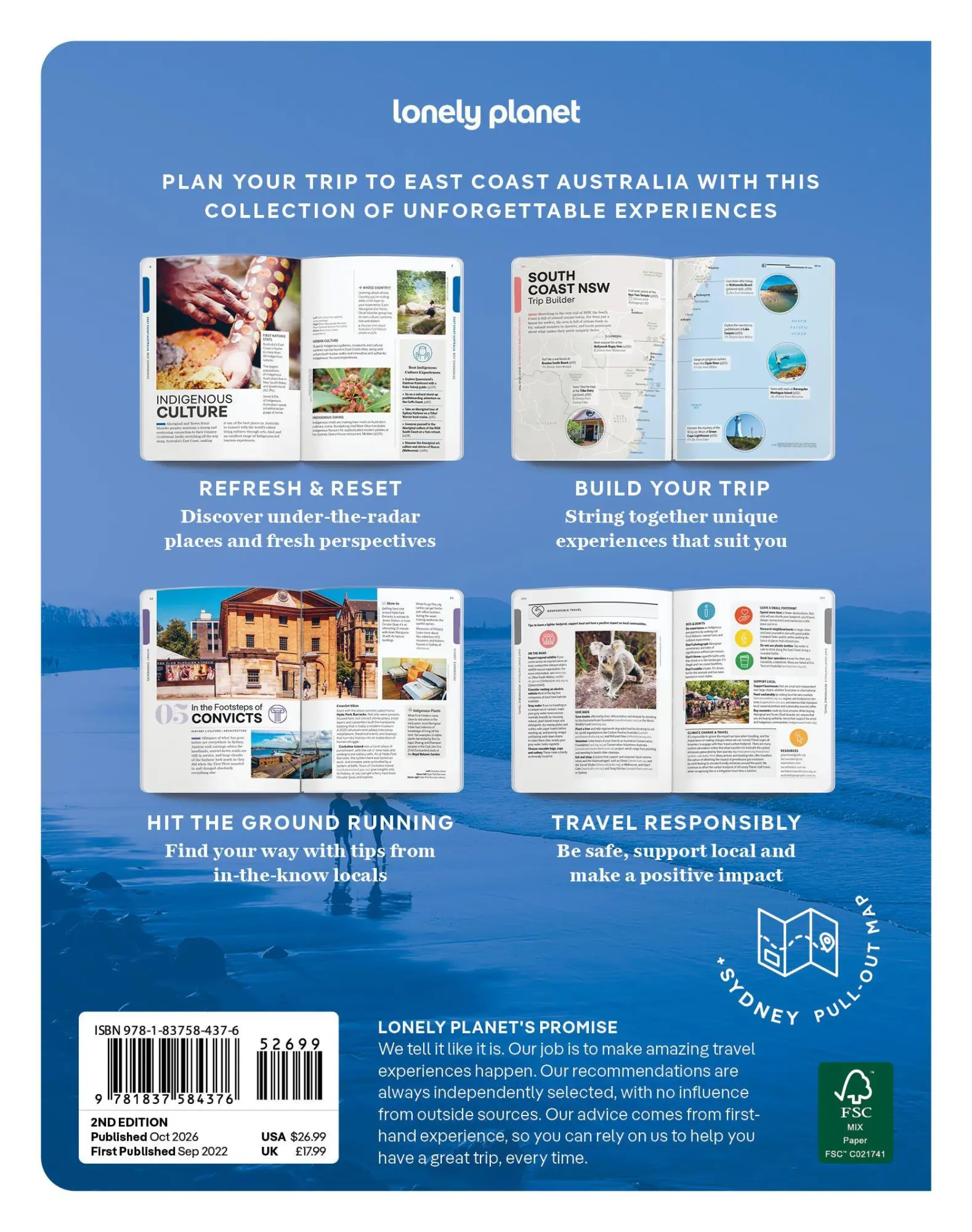 Bild: 9781837584376 | Lonely Planet Experience East Coast Australia | Sarah Reid (u. a.)