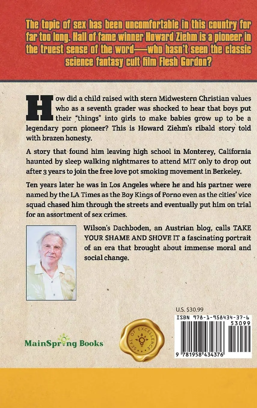 Rückseite: 9781958434376 | Take Your Shame and Shove It | Howard Ziehm | Buch | Englisch | 2022