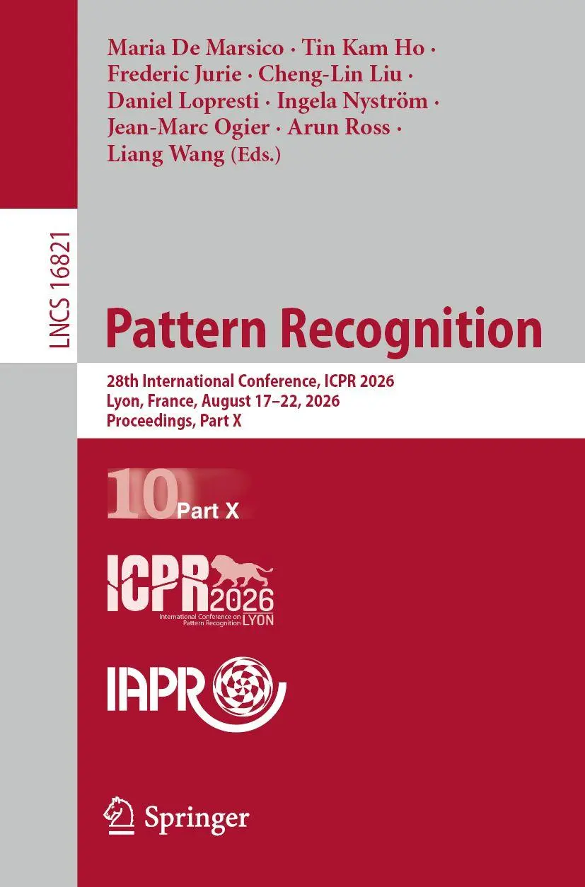 Cover: 9783032314376 | Pattern Recognition | Maria De Marsico (u. a.) | Taschenbuch | xxxi