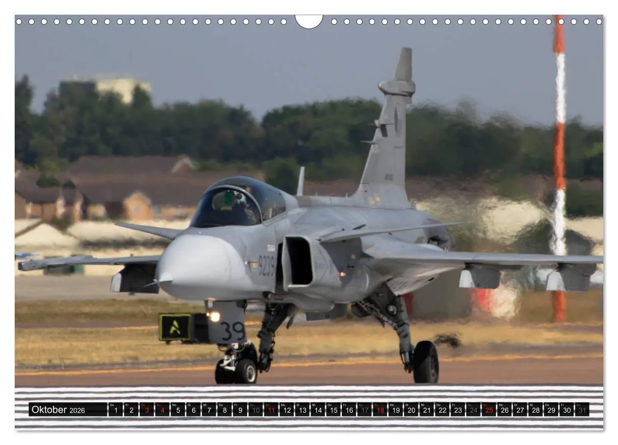 Bild: 9783457814376 | Militärjets am Boden und in der Luft (Wandkalender 2026 DIN A3...