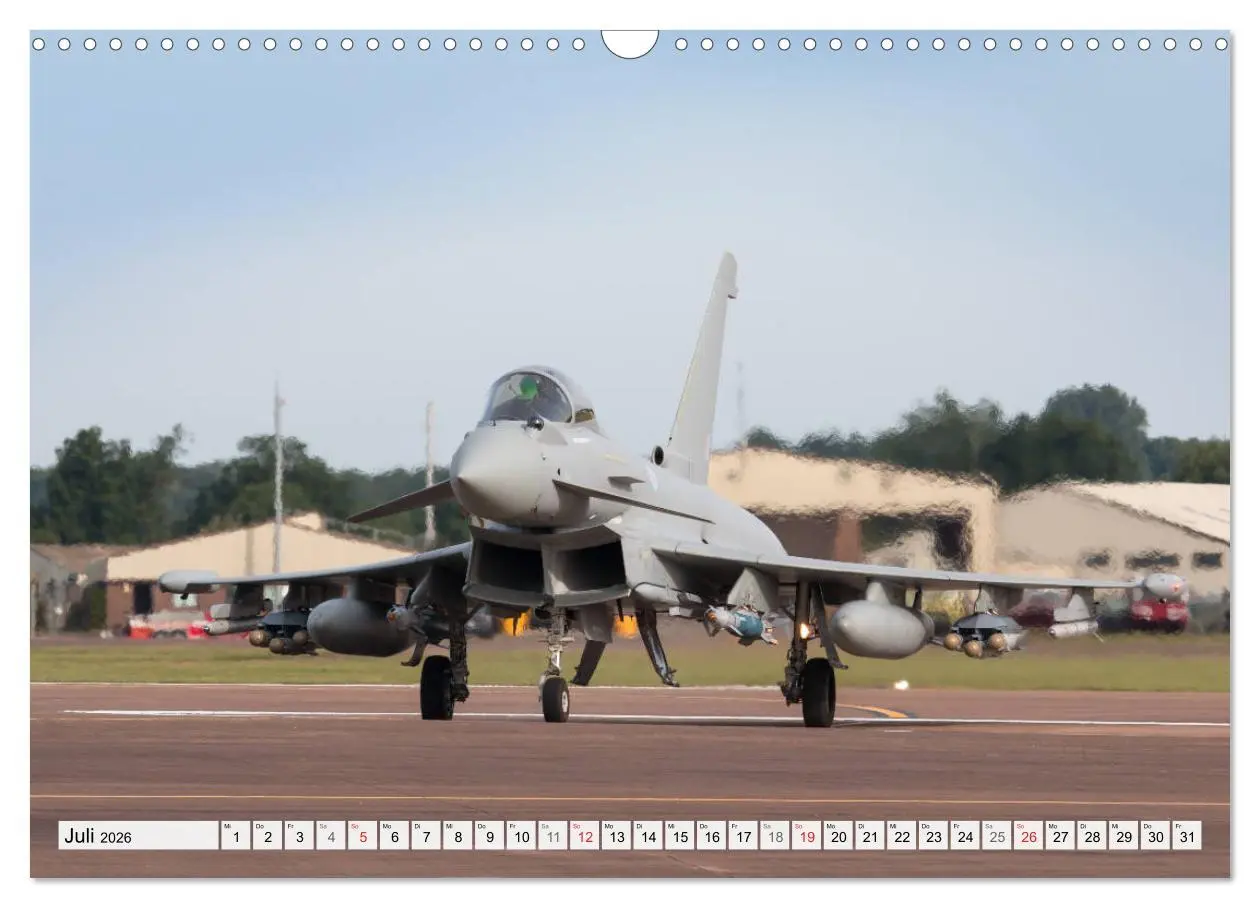 Bild: 9783457814376 | Militärjets am Boden und in der Luft (Wandkalender 2026 DIN A3...