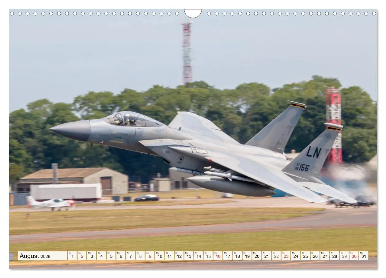 Bild: 9783457814376 | Militärjets am Boden und in der Luft (Wandkalender 2026 DIN A3...