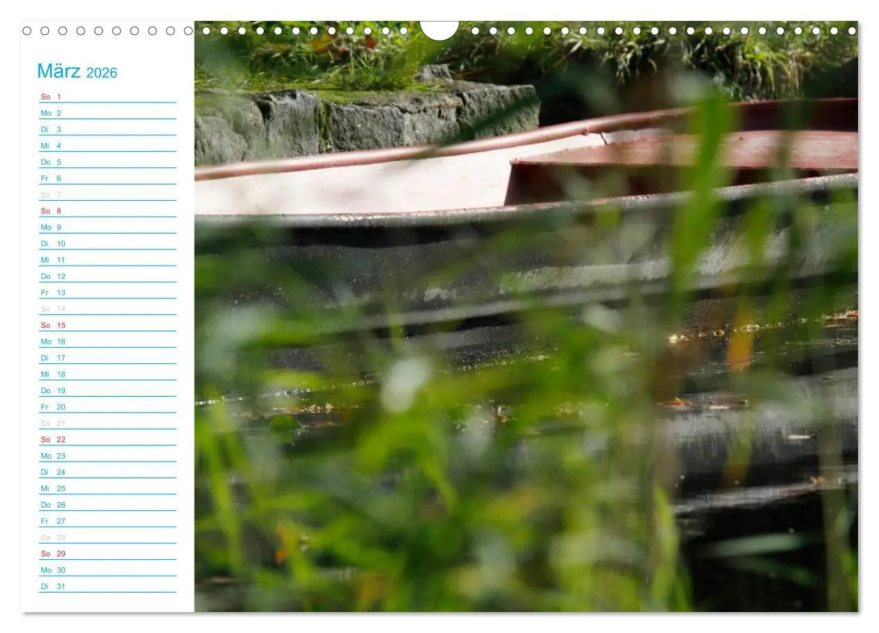 Bild: 9783457984376 | Wunderschöner Spreewald (Wandkalender 2026 DIN A3 quer), CALVENDO...