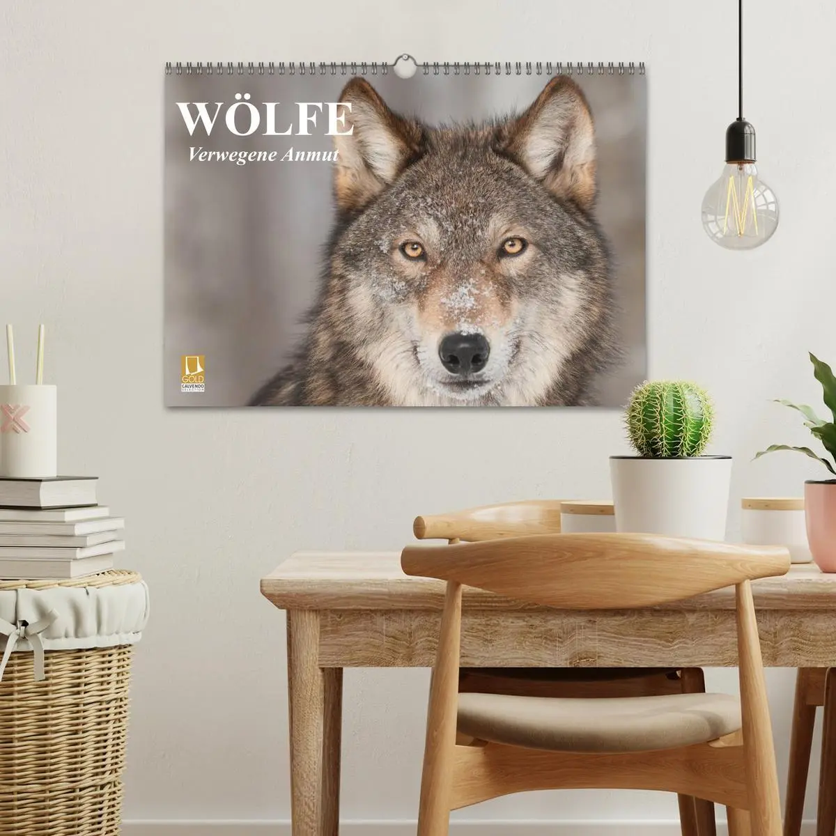Bild: 9783516144376 | Wölfe. Verwegene Anmut (Wandkalender 2026 DIN A3 quer), CALVENDO...