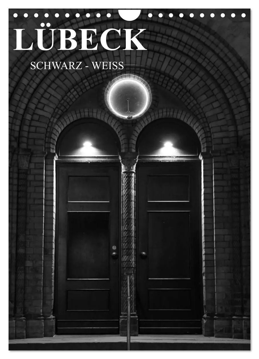 Cover: 9783516454376 | Lübeck schwarz-weiß (Wandkalender 2026 DIN A4 hoch), CALVENDO...