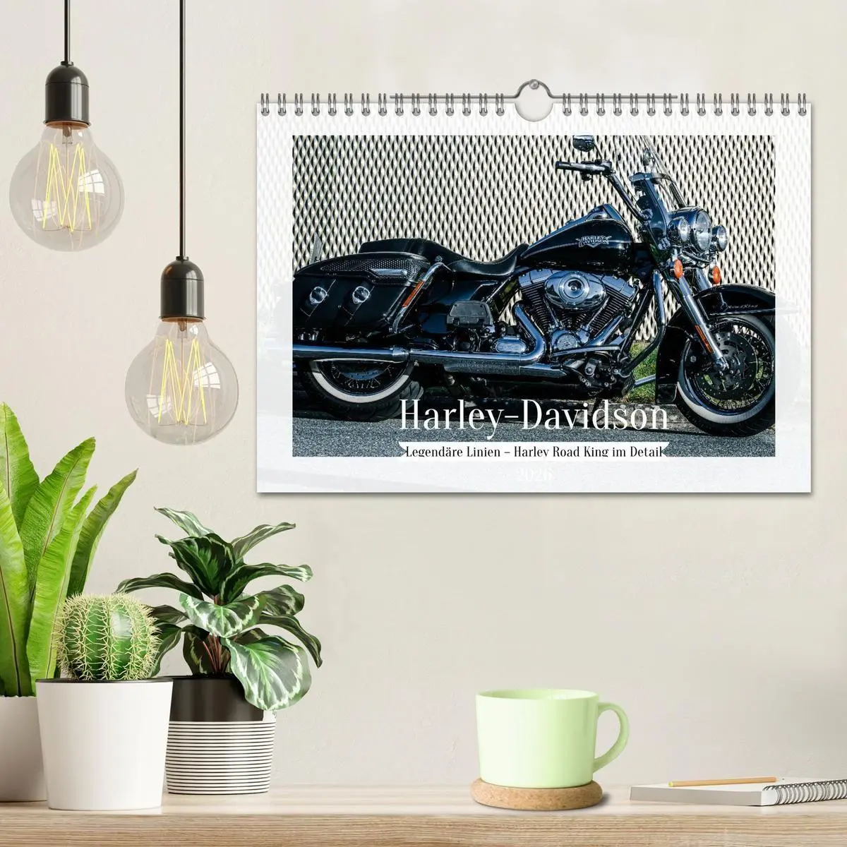 Bild: 9783516694376 | Legendäre Linien - Harley Road King im Detail (Wandkalender 2026...