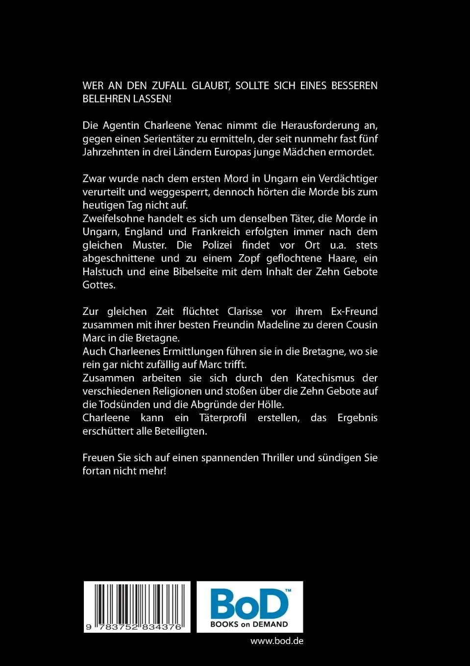 Rückseite: 9783752834376 | Symbole der Sünde | Mala Niem | Taschenbuch | 480 S. | Deutsch | 2022