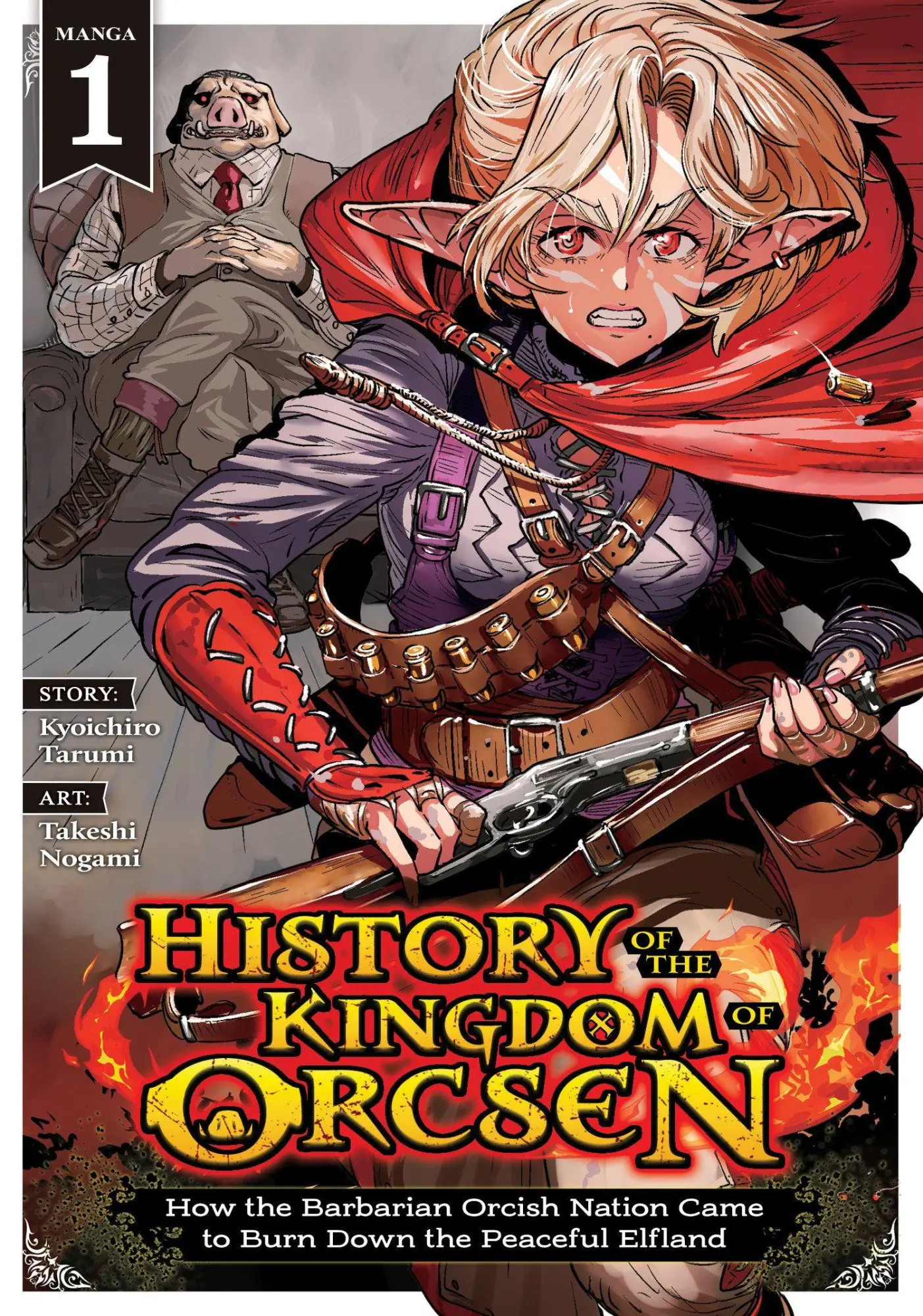 Cover: 9798897654376 | History of the Kingdom of Orcsen: How the Barbarian Orcish Nation...