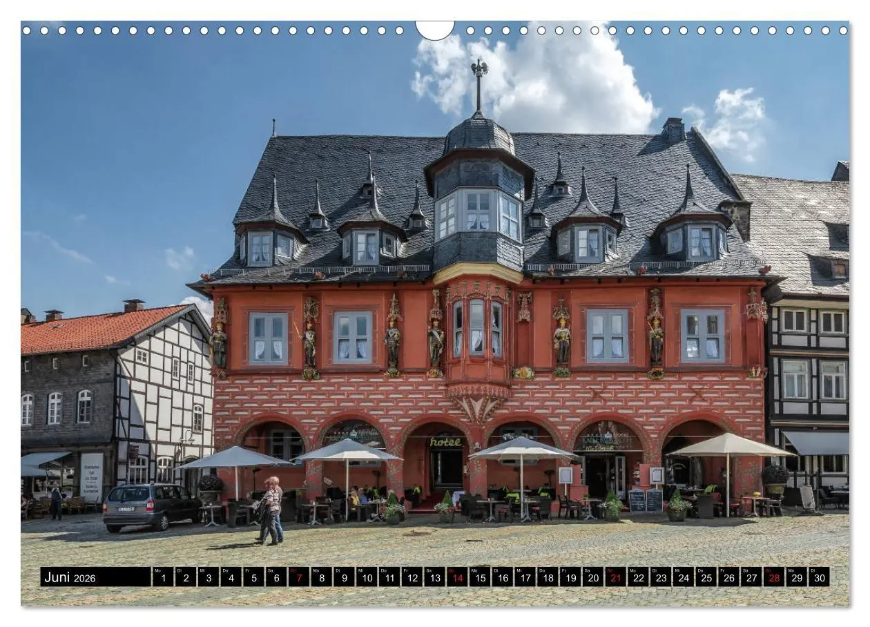 Bild: 9783457804476 | Fachwerkstadt Goslar (Wandkalender 2026 DIN A3 quer), CALVENDO...