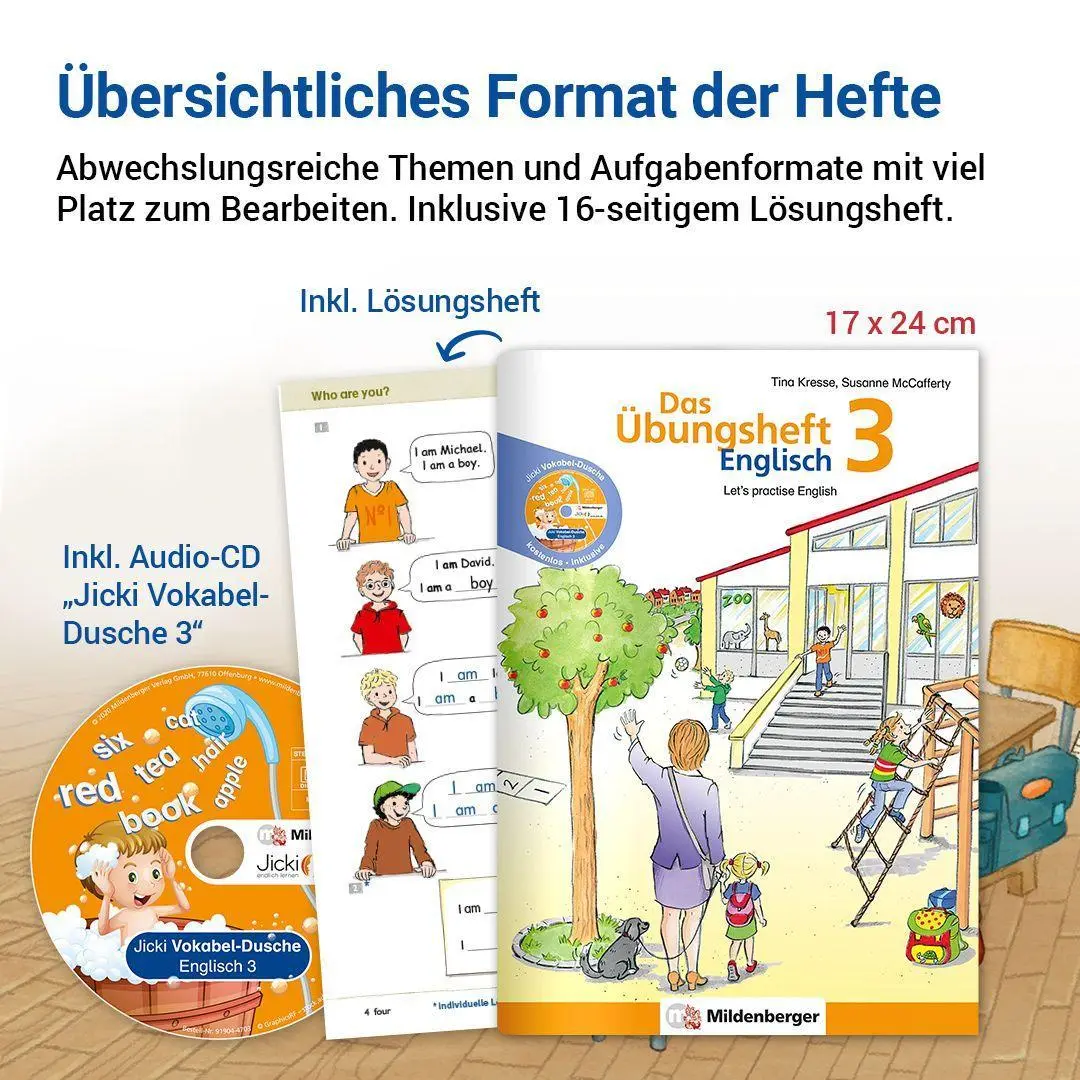 Bild: 9783619194476 | Das Übungsheft Englisch 3 | Tina Kresse (u. a.) | Broschüre | 64 S.