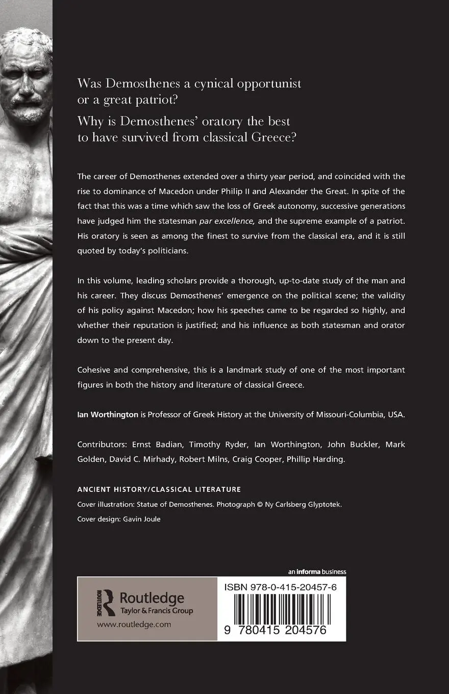 Rückseite: 9780415204576 | Demosthenes | Statesman and Orator | Ian Worthington | Taschenbuch