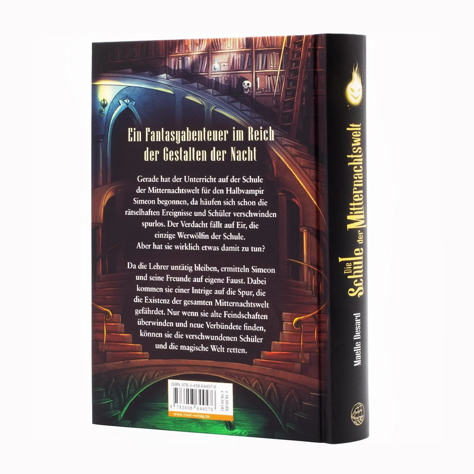 Bild: 9783458644576 | Die Schule der Mitternachtswelt 1 | Maëlle Desard | Buch | 320 S.