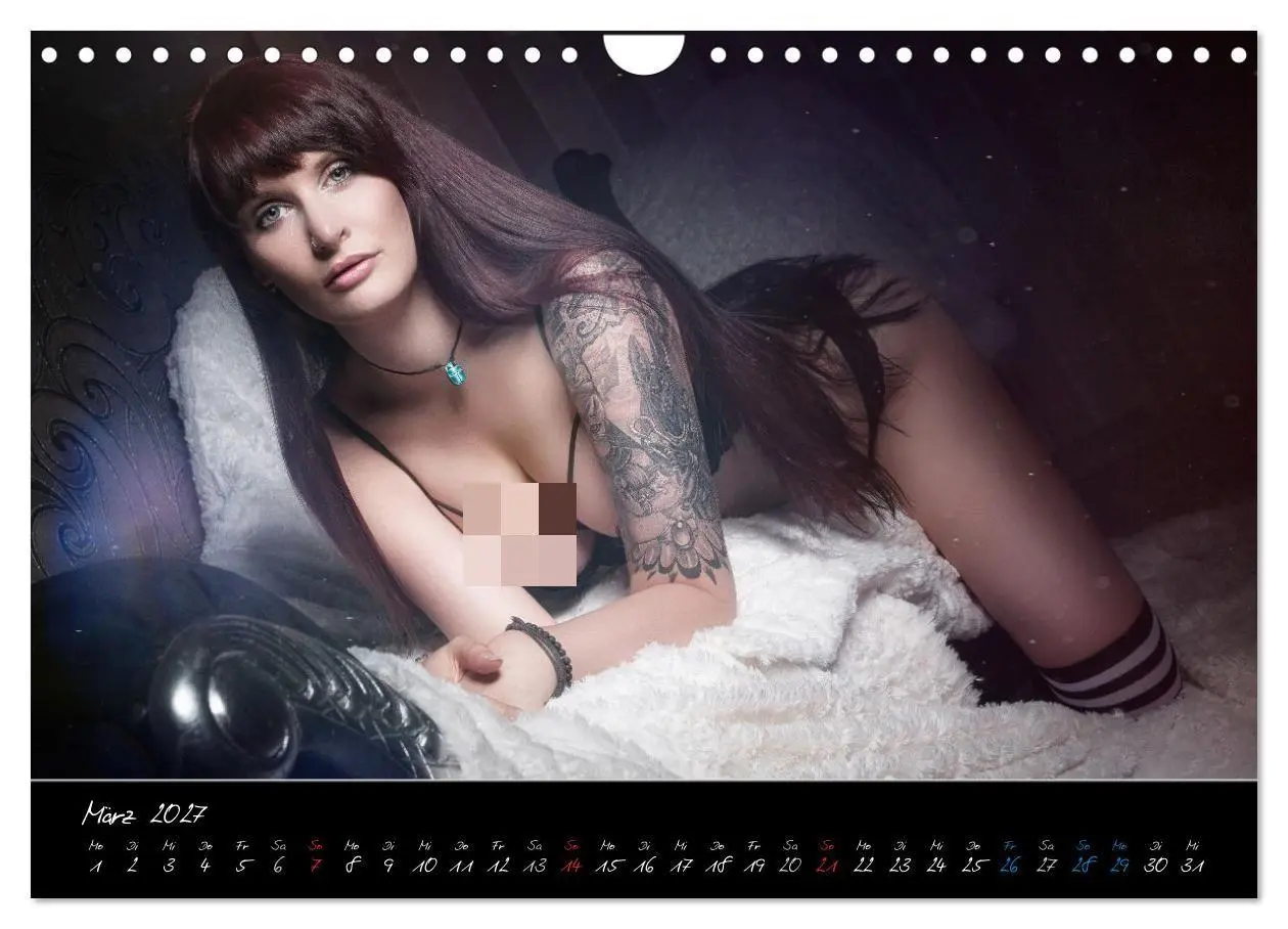 Bild: 9783516814576 | PinUp-Kalender 2027 (Wandkalender 2027 DIN A4 quer), CALVENDO...