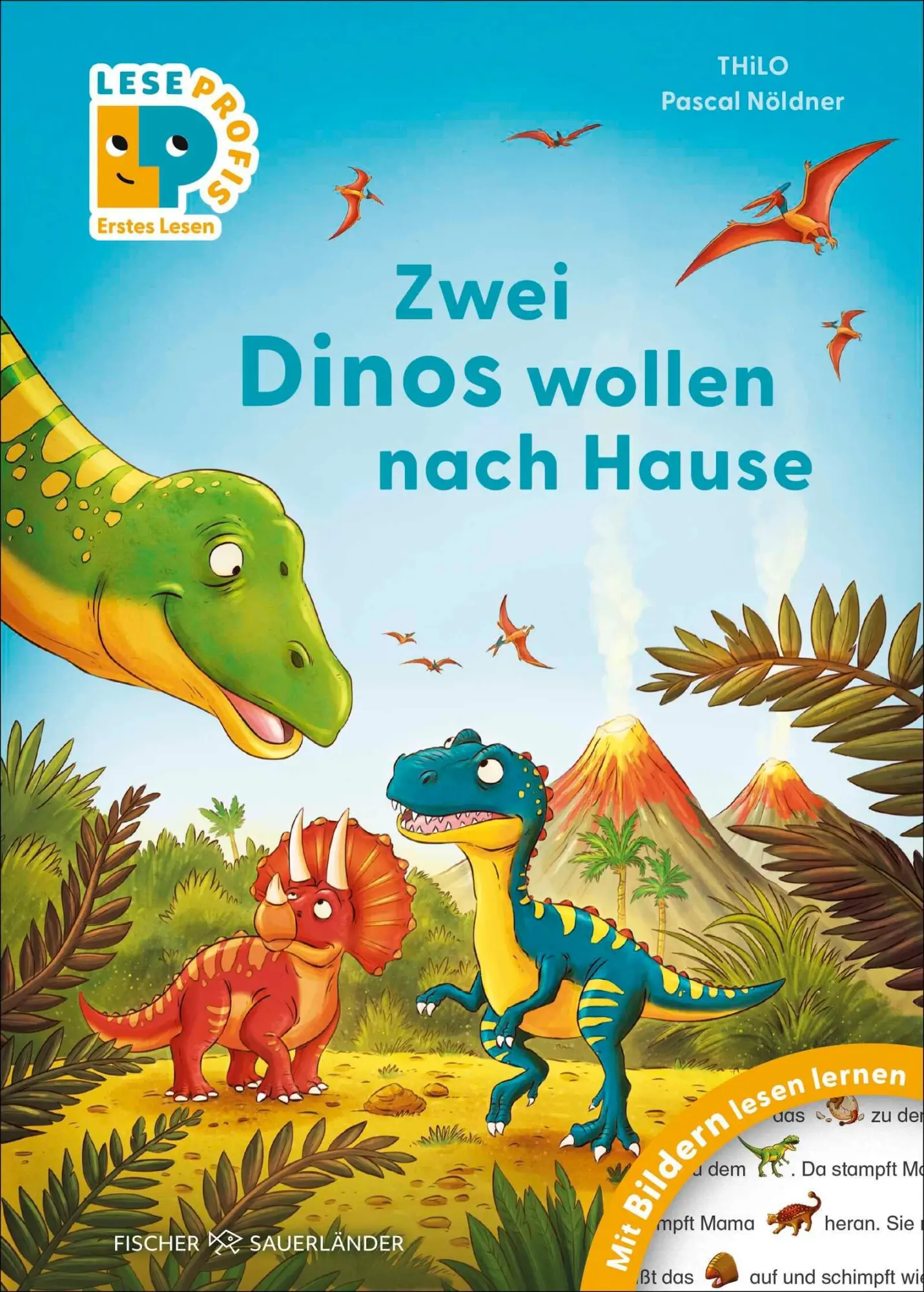Cover: 9783737374576 | Leseprofis - Mit Bildern lesen lernen: Zwei Dinos wollen nach...