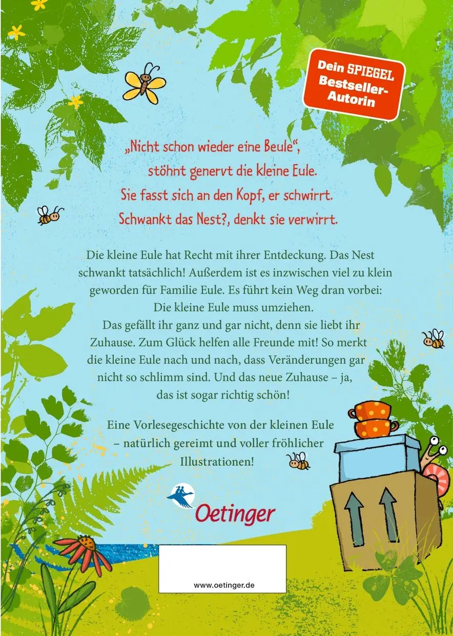 Rückseite: 9783751204576 | Die kleine Eule zieht um | Susanne Weber | Buch | 64 S. | Deutsch
