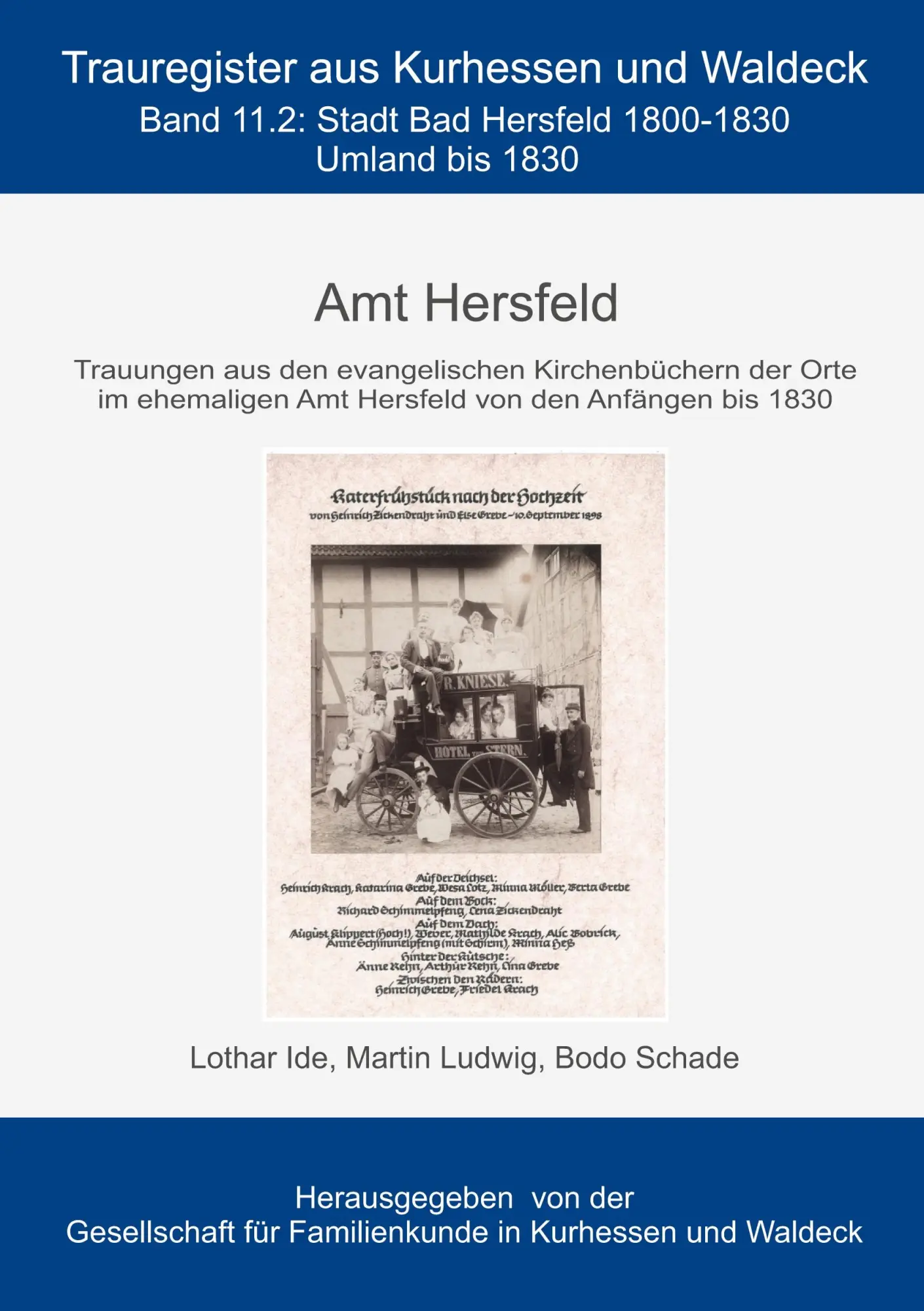 Cover: 9783752674576 | Amt Hersfeld | Stadt Bad Hersfeld 1800-1830, Umland bis 1830 | Buch