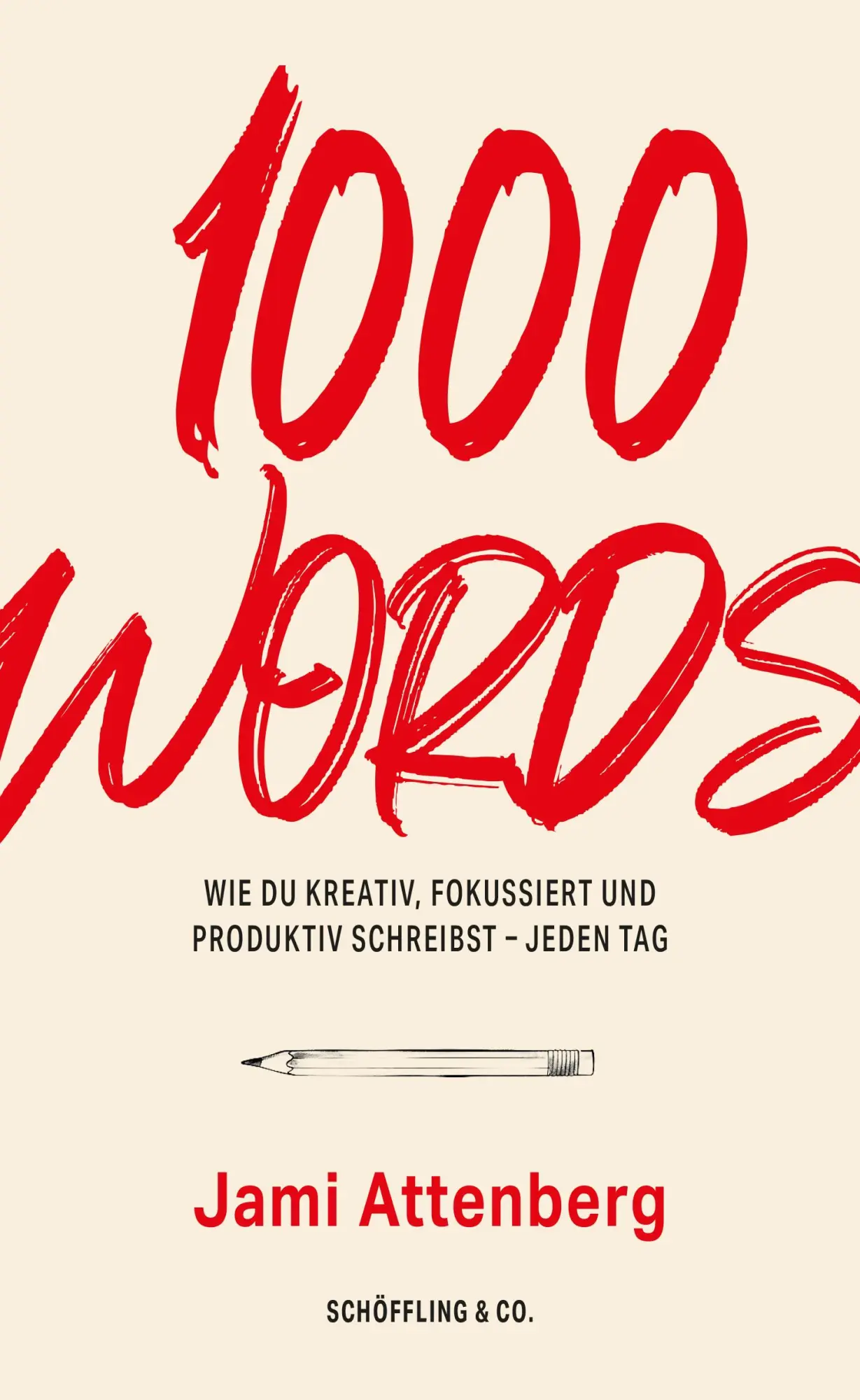 Cover: 9783895614576 | 1000 Words | Jami Attenberg | Taschenbuch | 320 S. | Deutsch | 2025