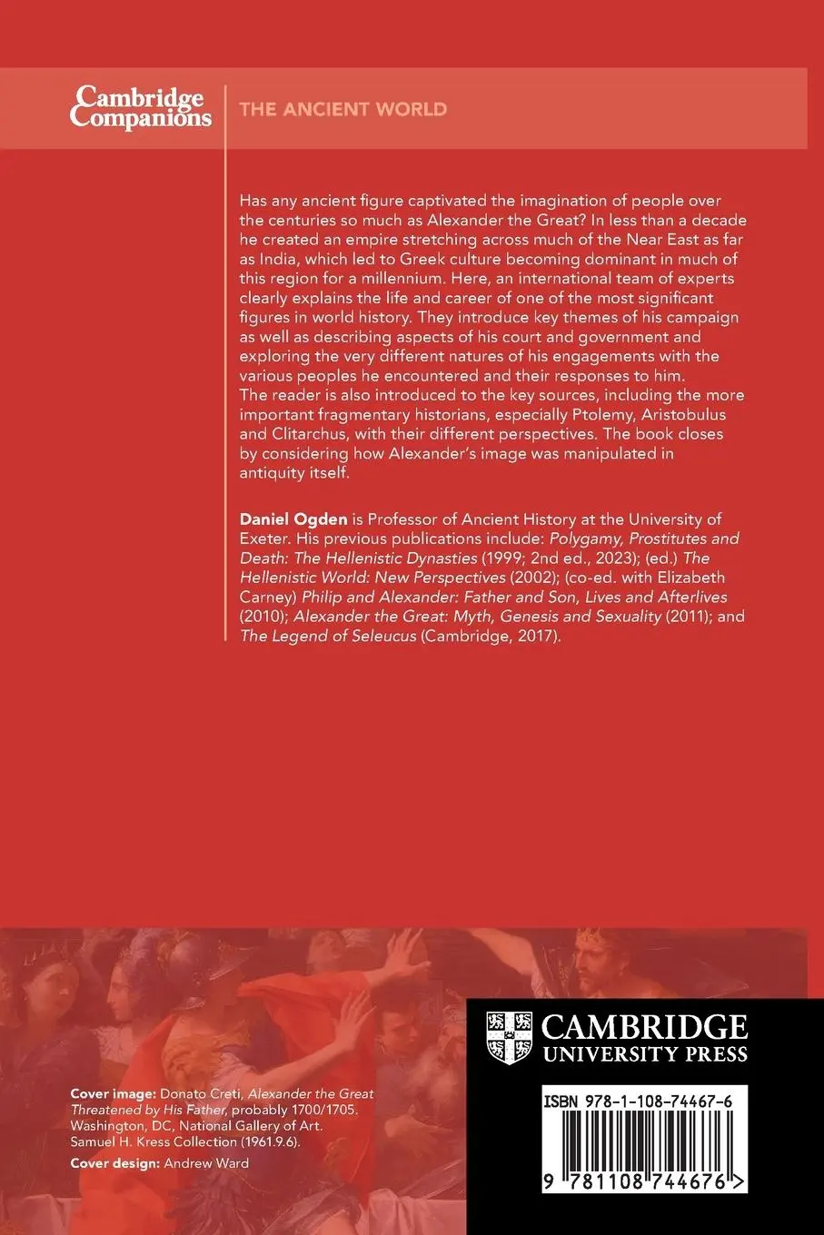 Rückseite: 9781108744676 | The Cambridge Companion to Alexander the Great | Daniel Ogden | Buch