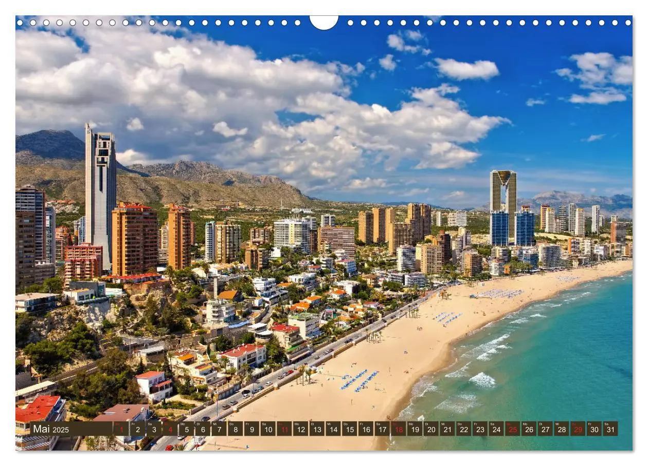 Bild: 9783435314676 | Costa Blanca - Die weiße Küste Spaniens (Wandkalender 2025 DIN A3...