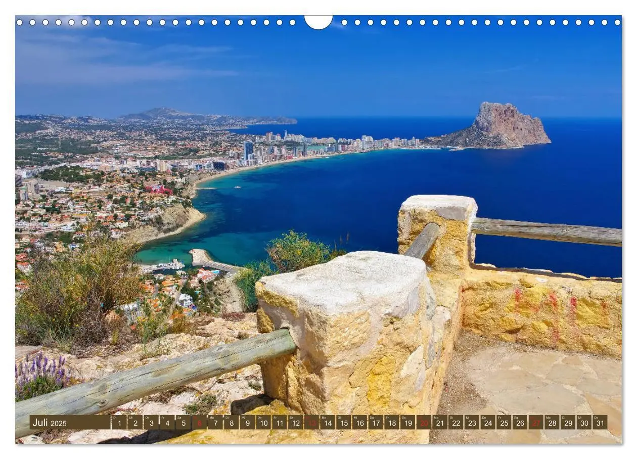 Bild: 9783435314676 | Costa Blanca - Die weiße Küste Spaniens (Wandkalender 2025 DIN A3...