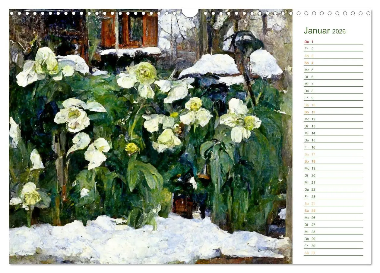 Bild: 9783457574676 | Malerische Gärten - Im Stile des Impressionismus (Wandkalender 2026...