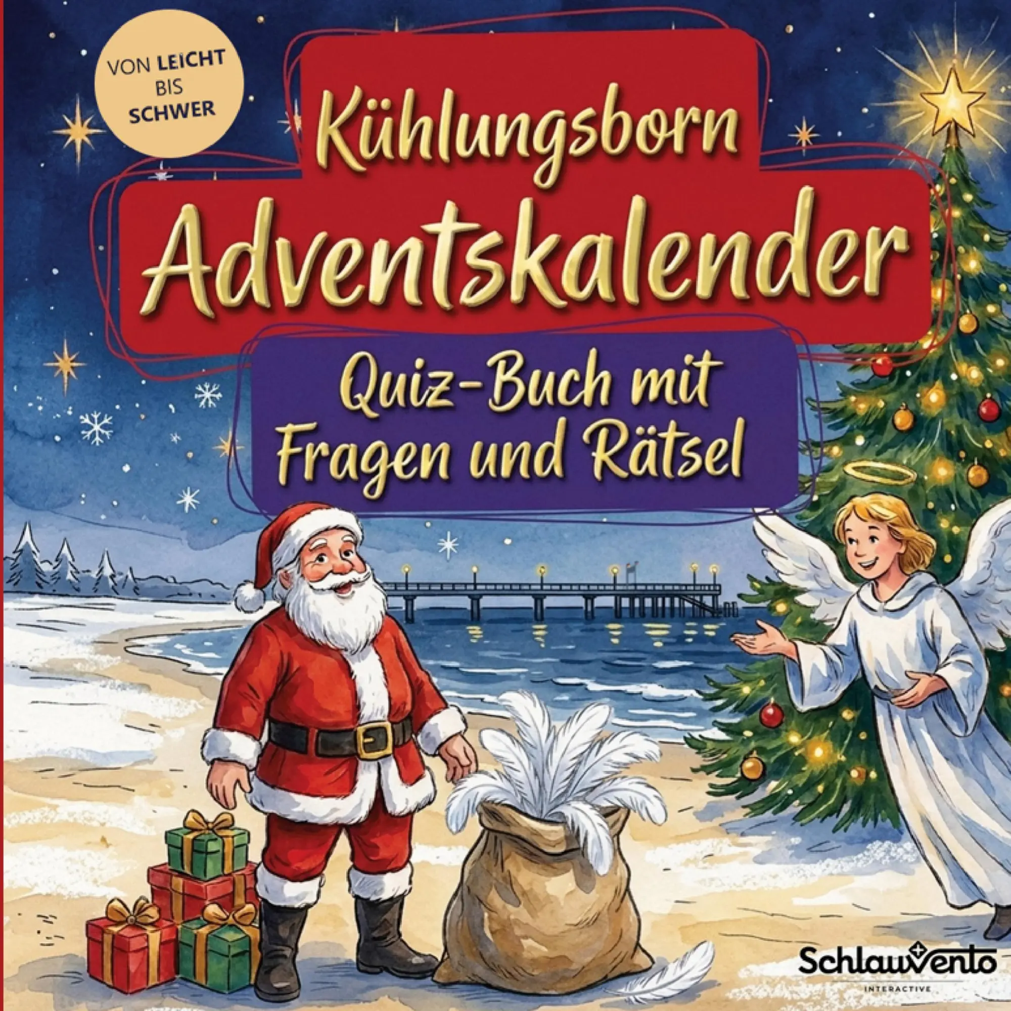 Cover: 9783693194676 | Kühlungsborn-Adventskalender: Quiz-Buch mit Fragen und Rätsel | Buch