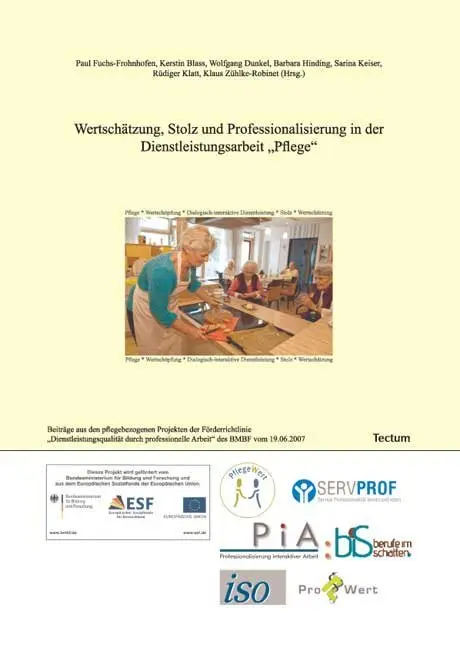 Cover: 9783828824676 | Wertschätzung, Stolz und Professionalisierung in der...