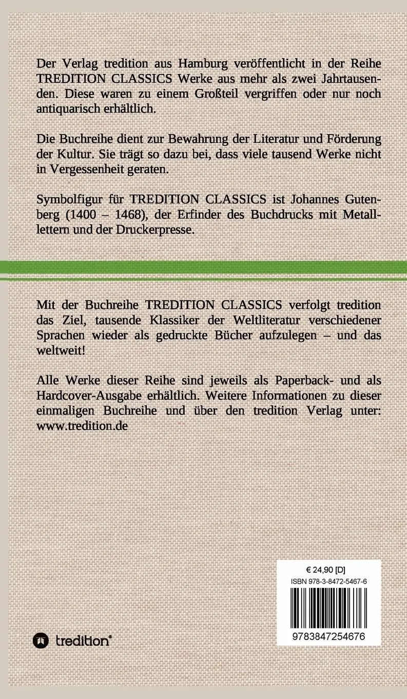 Rückseite: 9783847254676 | Märchen | Manfred Kyber | Buch | 100 S. | Deutsch | 2012