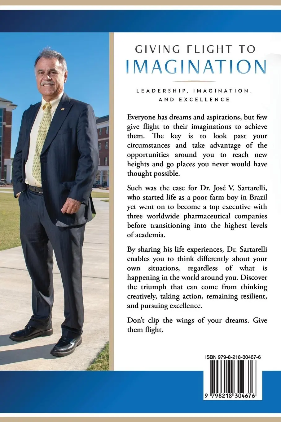 Rückseite: 9798218304676 | Giving Flight to Imagination | Leadership, Imagination, and Excellence