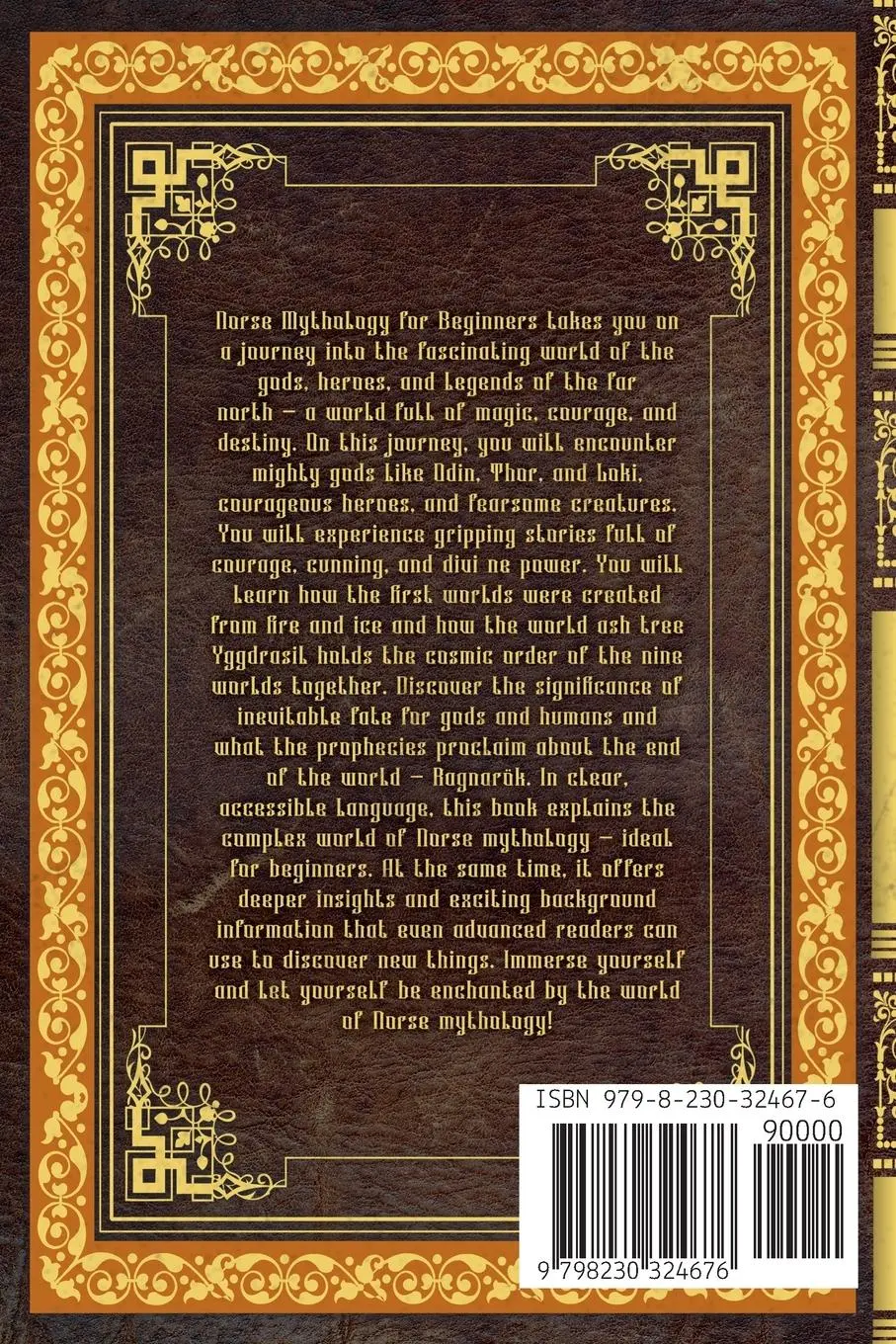 Rückseite: 9798230324676 | Norse Mythology for Beginners - Discover the Ancient Sagas, Gods...