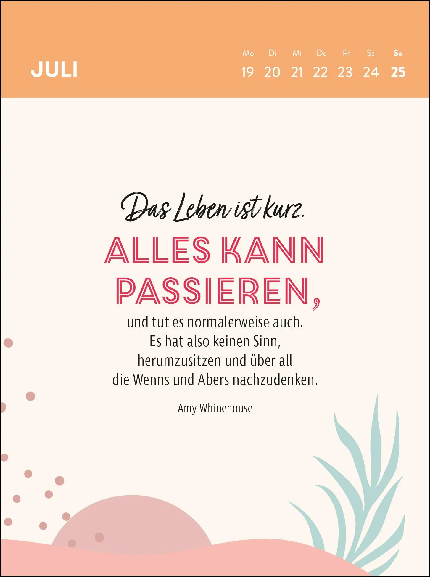 Bild: 4036442014776 | Wochenkalender 2027: Frauen sind großartig! Von perfekt war nie die...