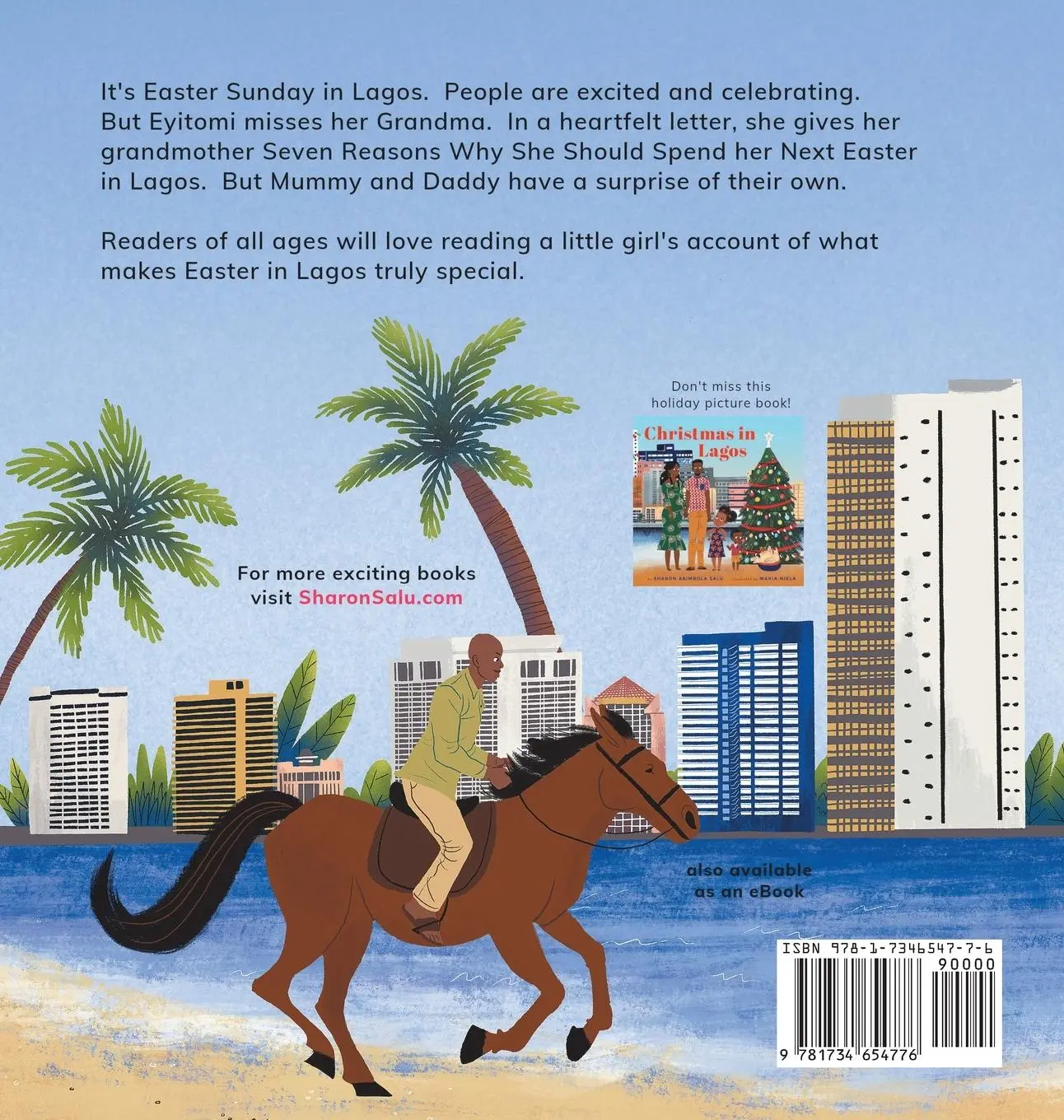 Rückseite: 9781734654776 | Easter in Lagos | Sharon Abimbola Salu | Buch | Gebunden | Englisch