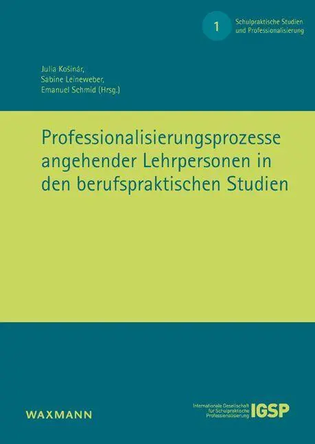 Cover: 9783830934776 | Professionalisierungsprozesse angehender Lehrpersonen in den...