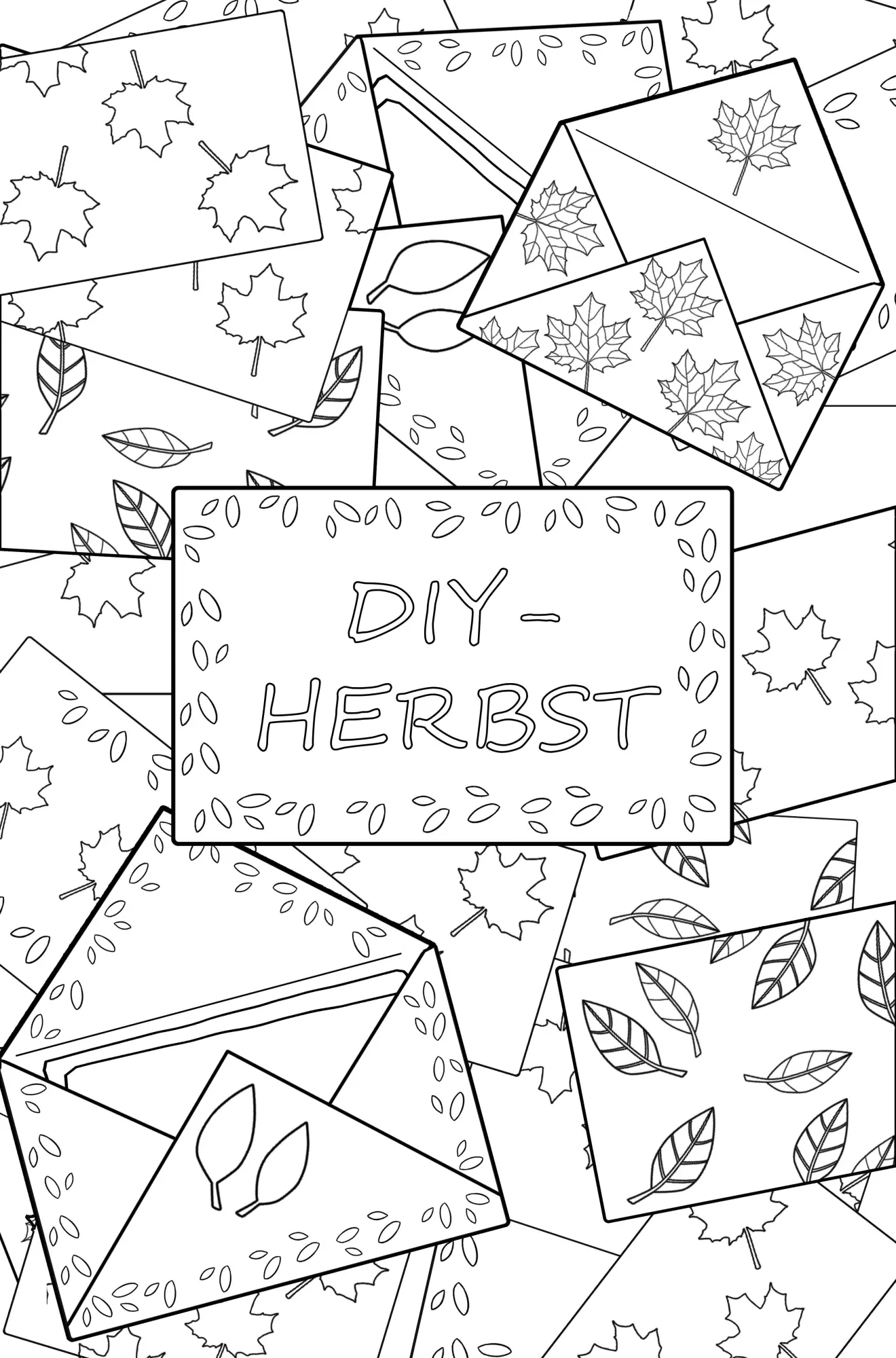 Bild: 9783862304776 | Meine kreative Herbstliebe zum Ausmalen | Vanessa Kibbieß (u. a.)