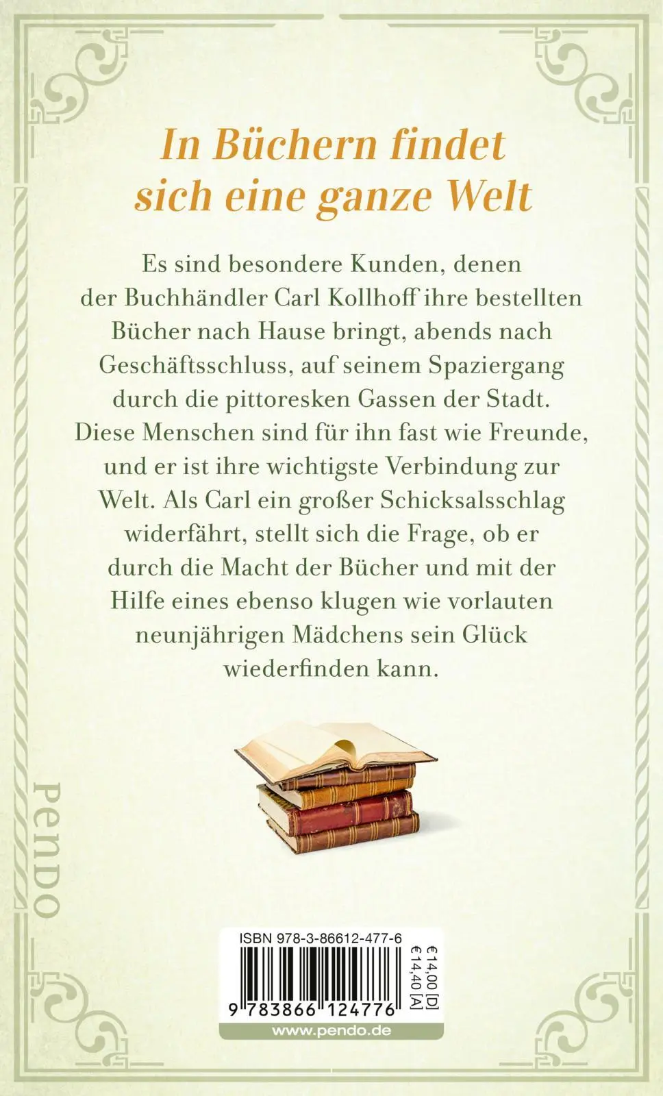 Rückseite: 9783866124776 | Der Buchspazierer | Roman | Carsten Henn | Buch | 240 S. | Deutsch