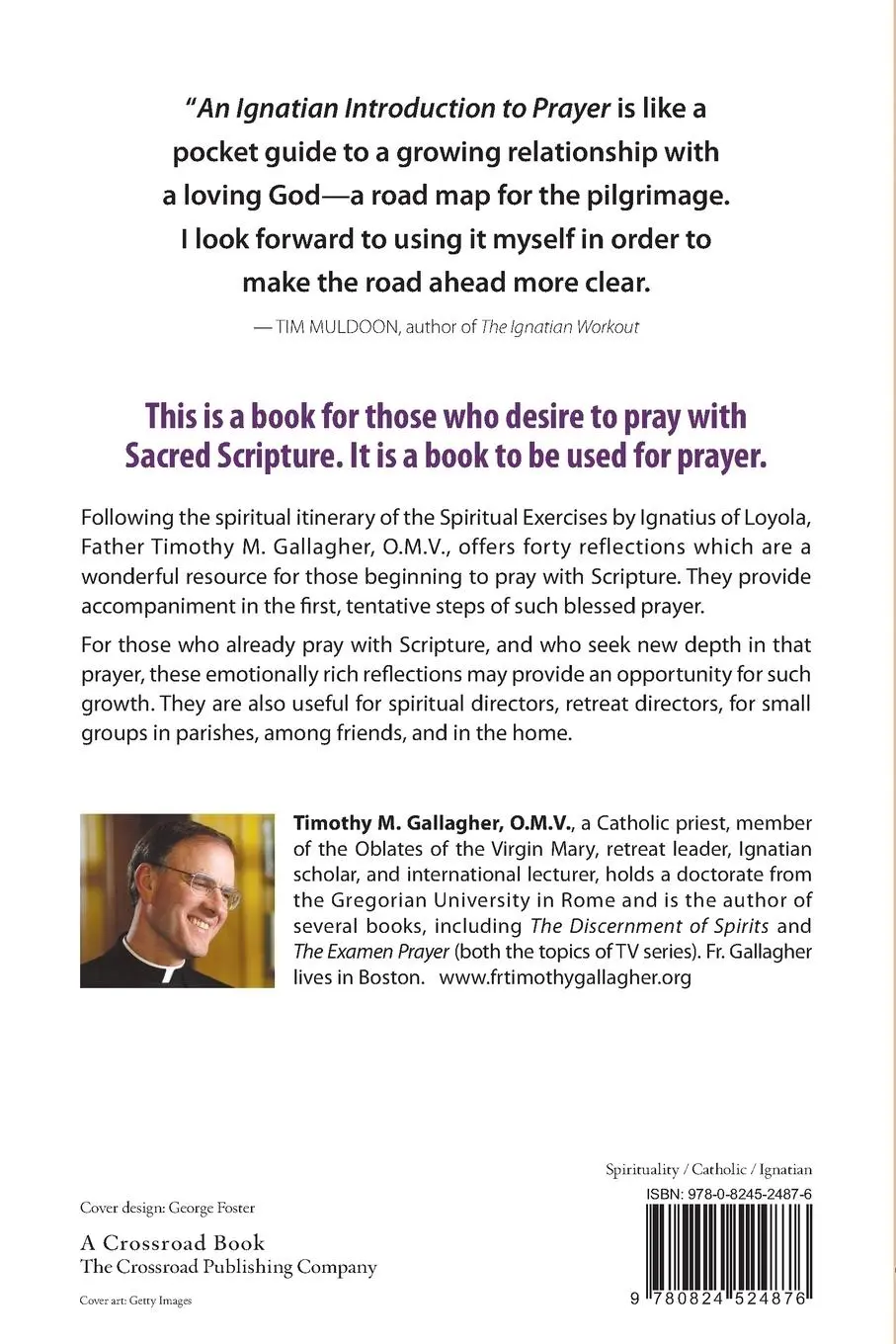 Rückseite: 9780824524876 | Ignatian Introduction to Prayer | Timothy M. Gallagher | Taschenbuch
