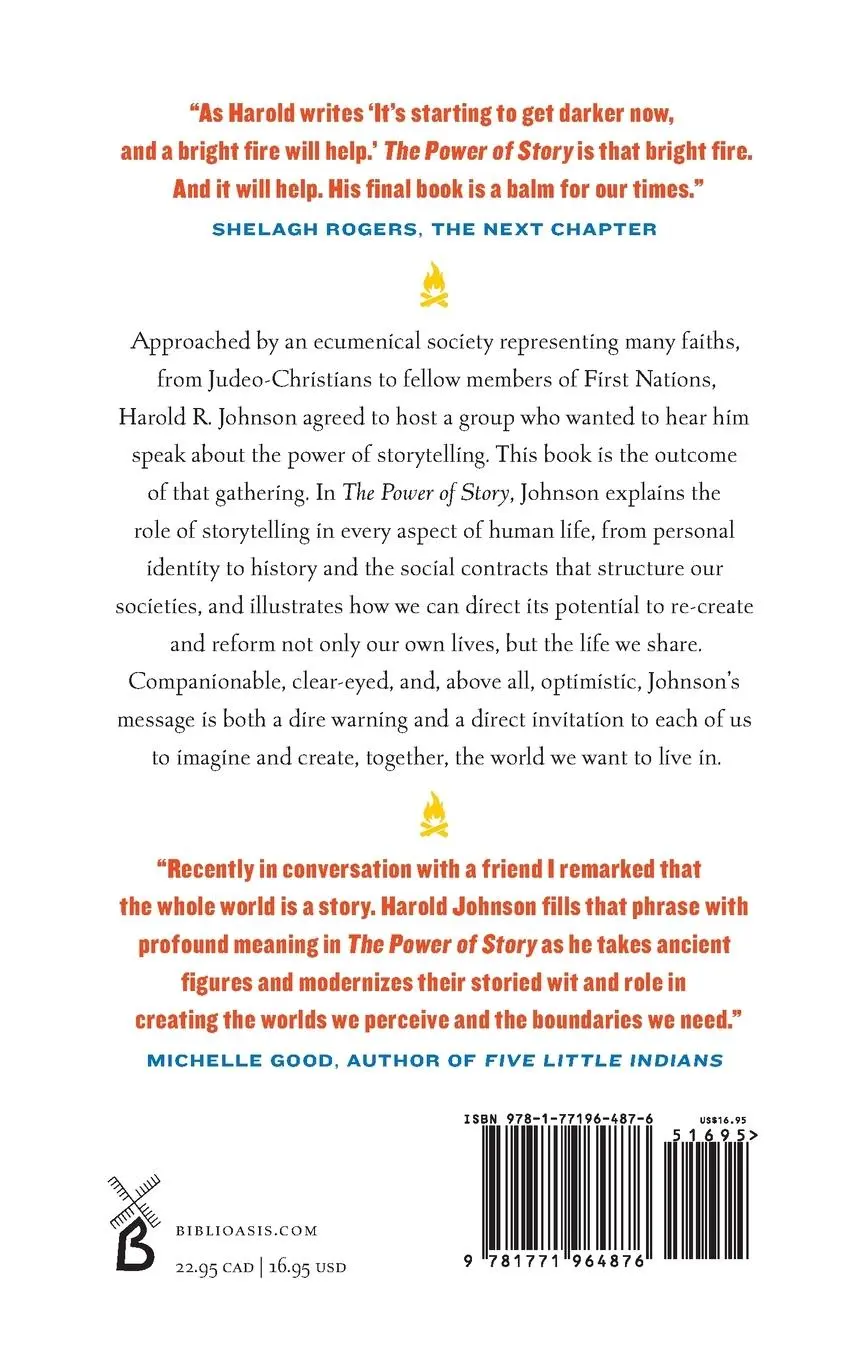 Rückseite: 9781771964876 | The Power of Story | Harold R Johnson | Taschenbuch | Englisch | 2022