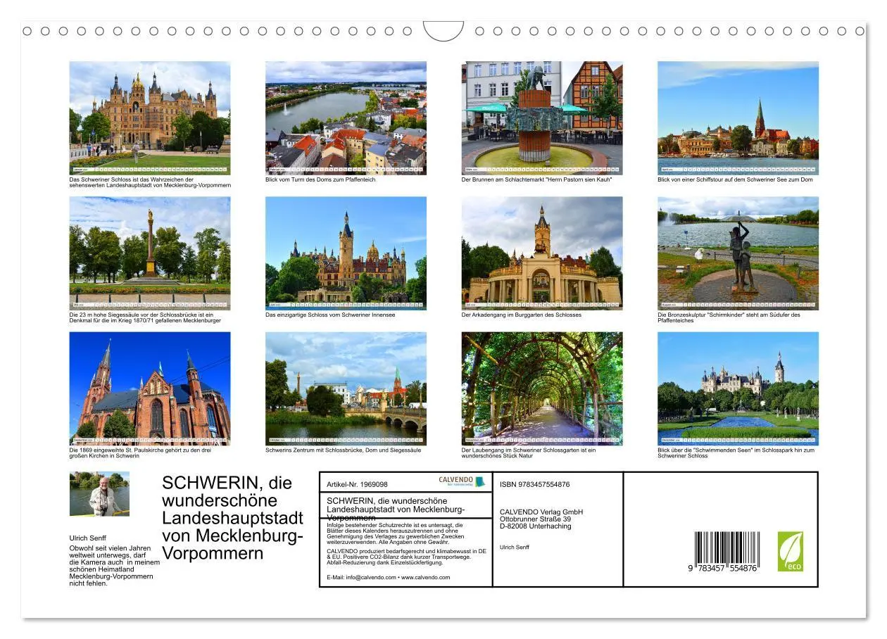 Bild: 9783457554876 | SCHWERIN, die wunderschöne Landeshauptstadt von...