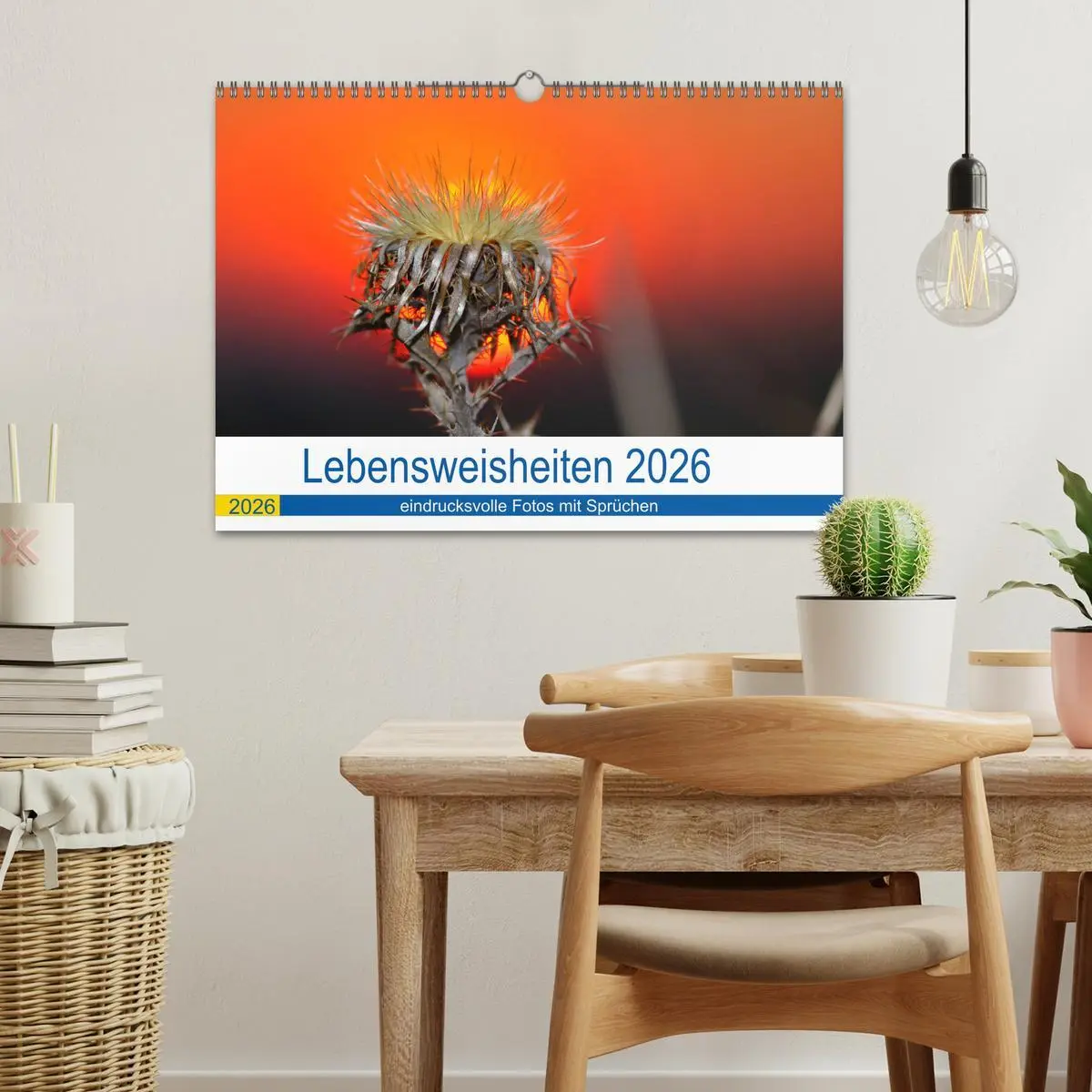 Bild: 9783457794876 | Lebensweisheiten 2026 (Wandkalender 2026 DIN A3 quer), CALVENDO...