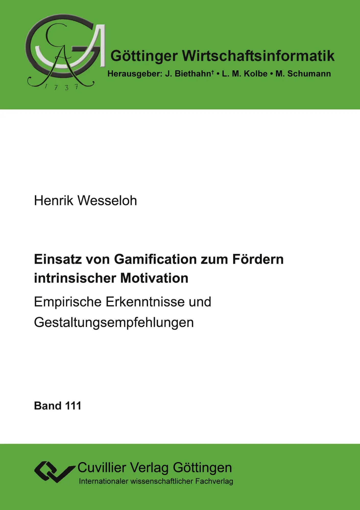 Cover: 9783736974876 | Einsatz von Gamification zum Fördern intrinsischer Motivation -...