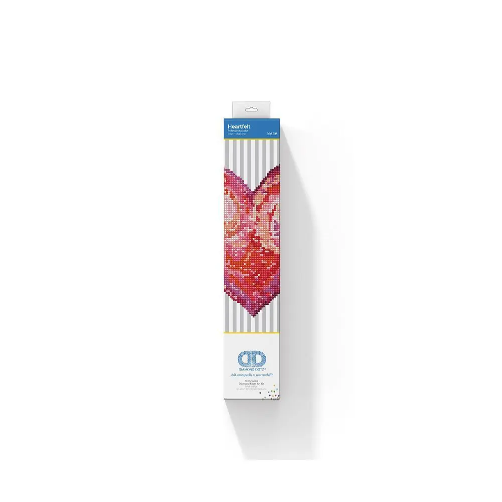Bild: 4897073244976 | DIAMOND DOTZ - Diamond Painting Herz | Kit (Bastelset) | 2524497
