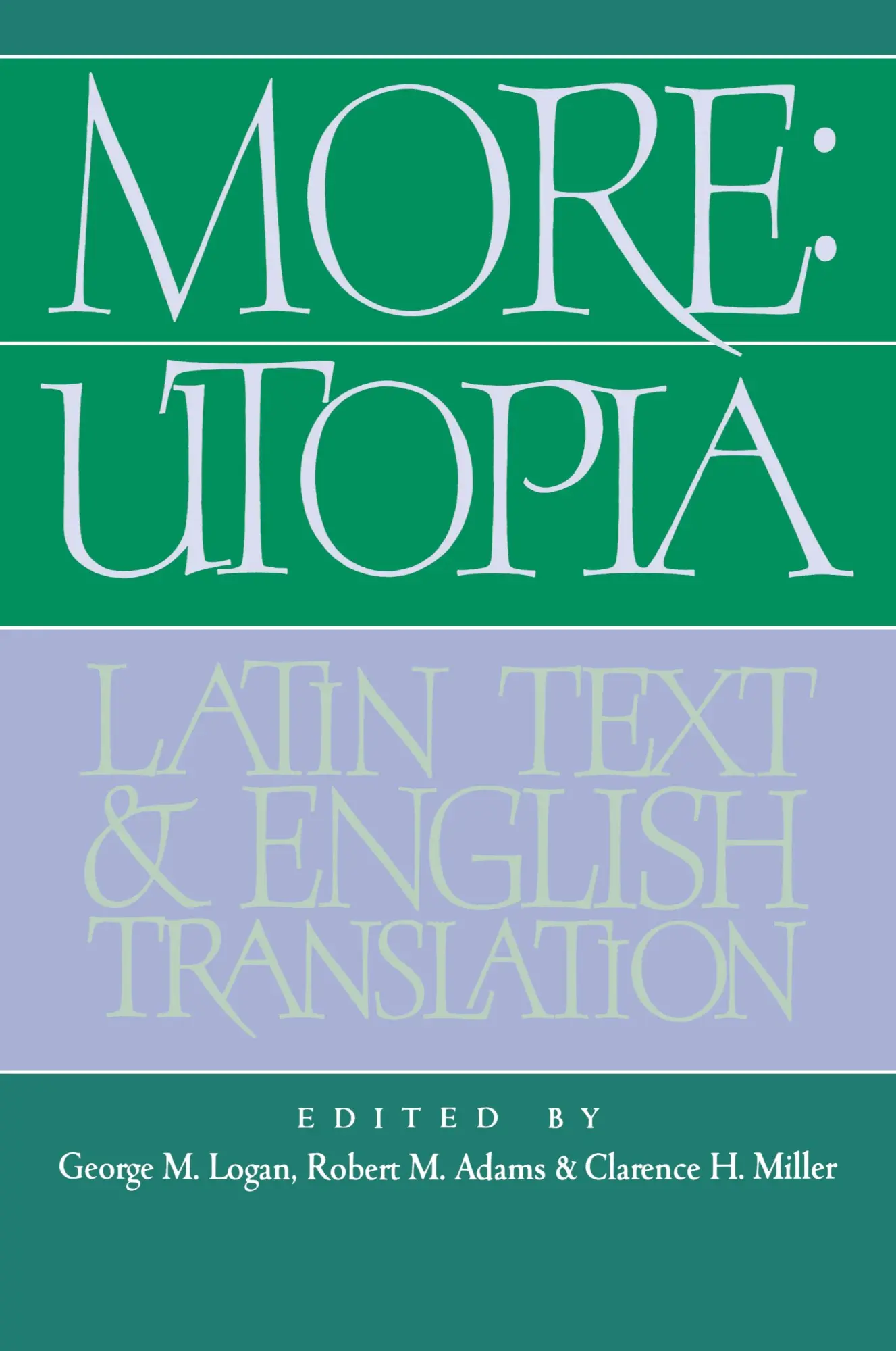 Cover: 9780521024976 | More | Utopia: Latin Text and English Translation | Thomas More | Buch
