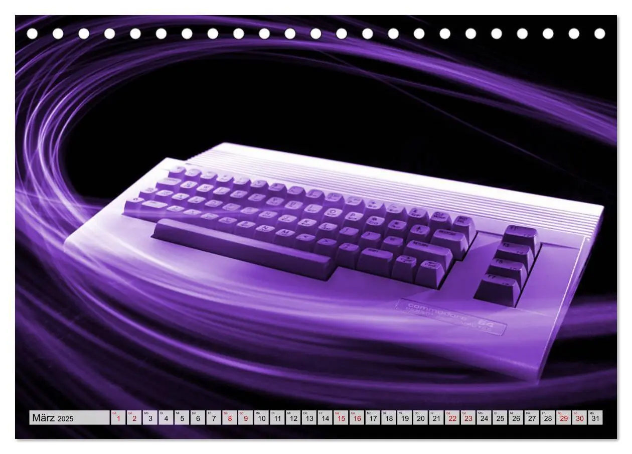 Bild: 9783435384976 | Computer der 80er (Tischkalender 2025 DIN A5 quer), CALVENDO...