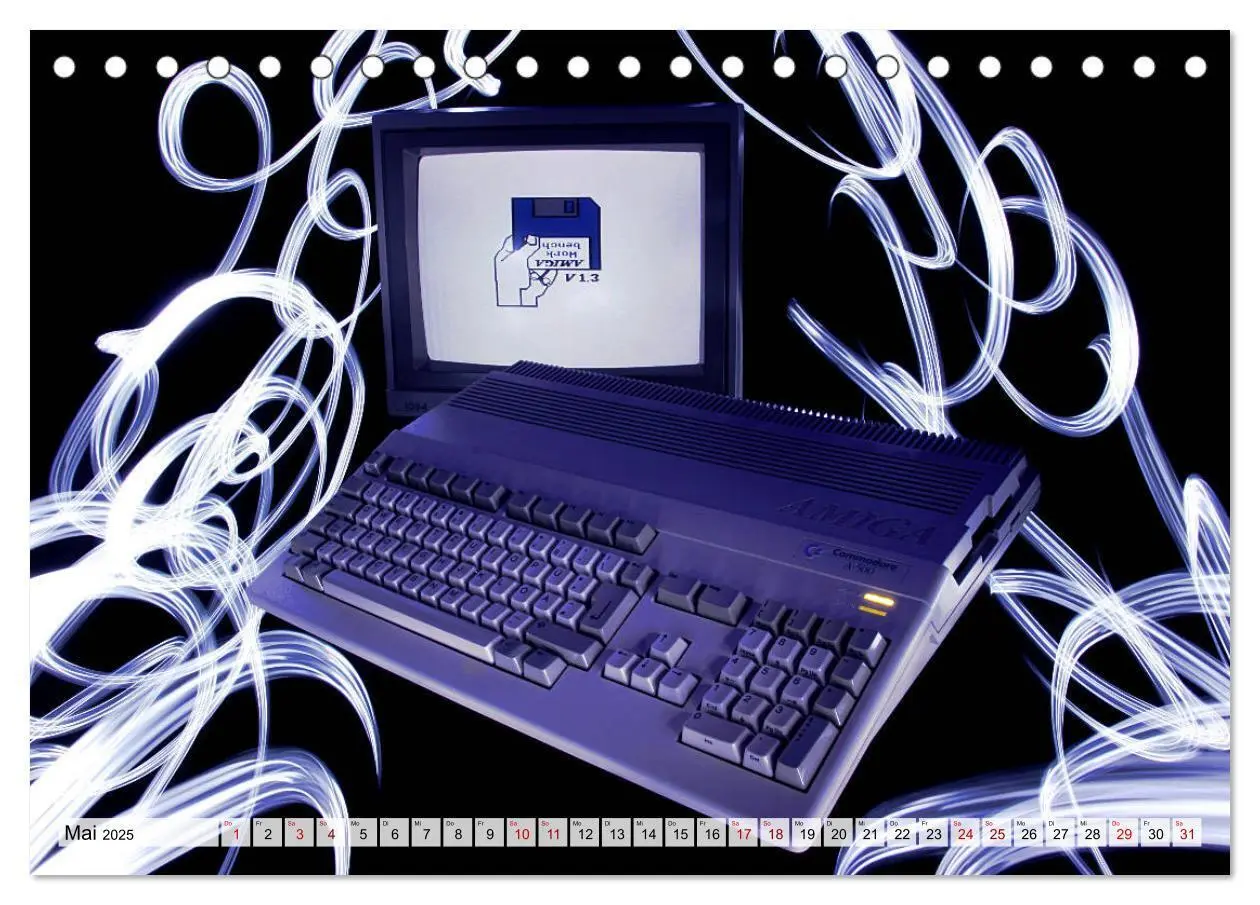 Bild: 9783435384976 | Computer der 80er (Tischkalender 2025 DIN A5 quer), CALVENDO...