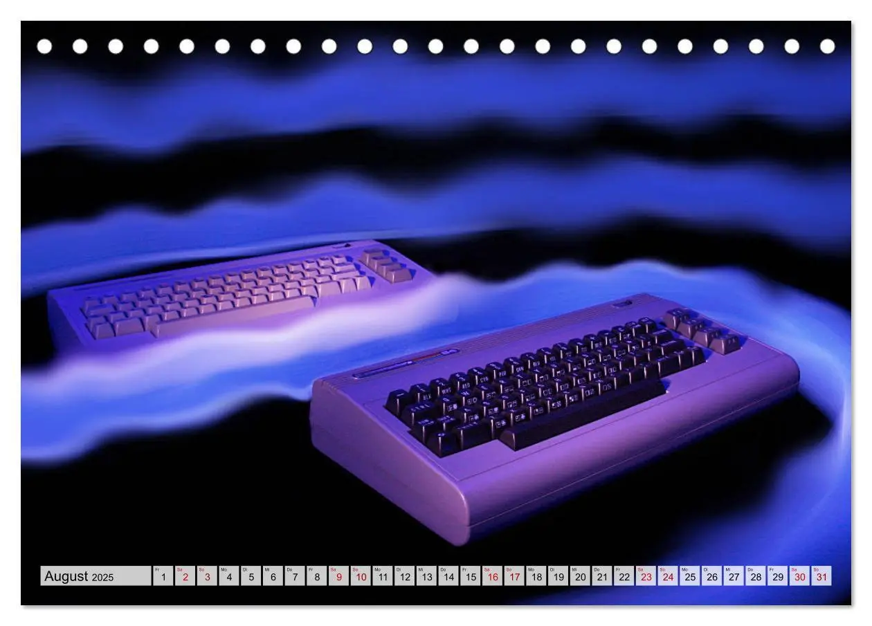 Bild: 9783435384976 | Computer der 80er (Tischkalender 2025 DIN A5 quer), CALVENDO...